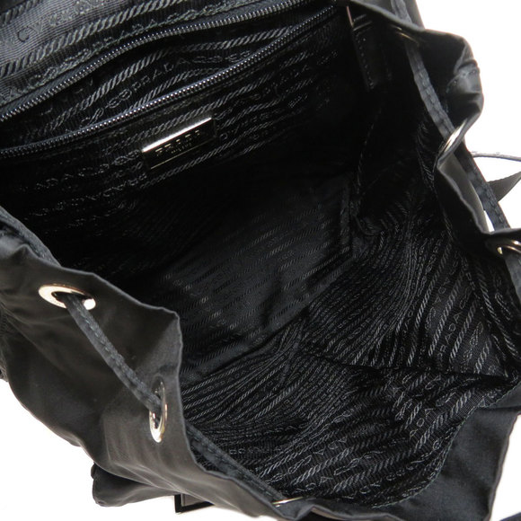 Prada Plate Backpack Daypack Nylon - Picture 4 of 9